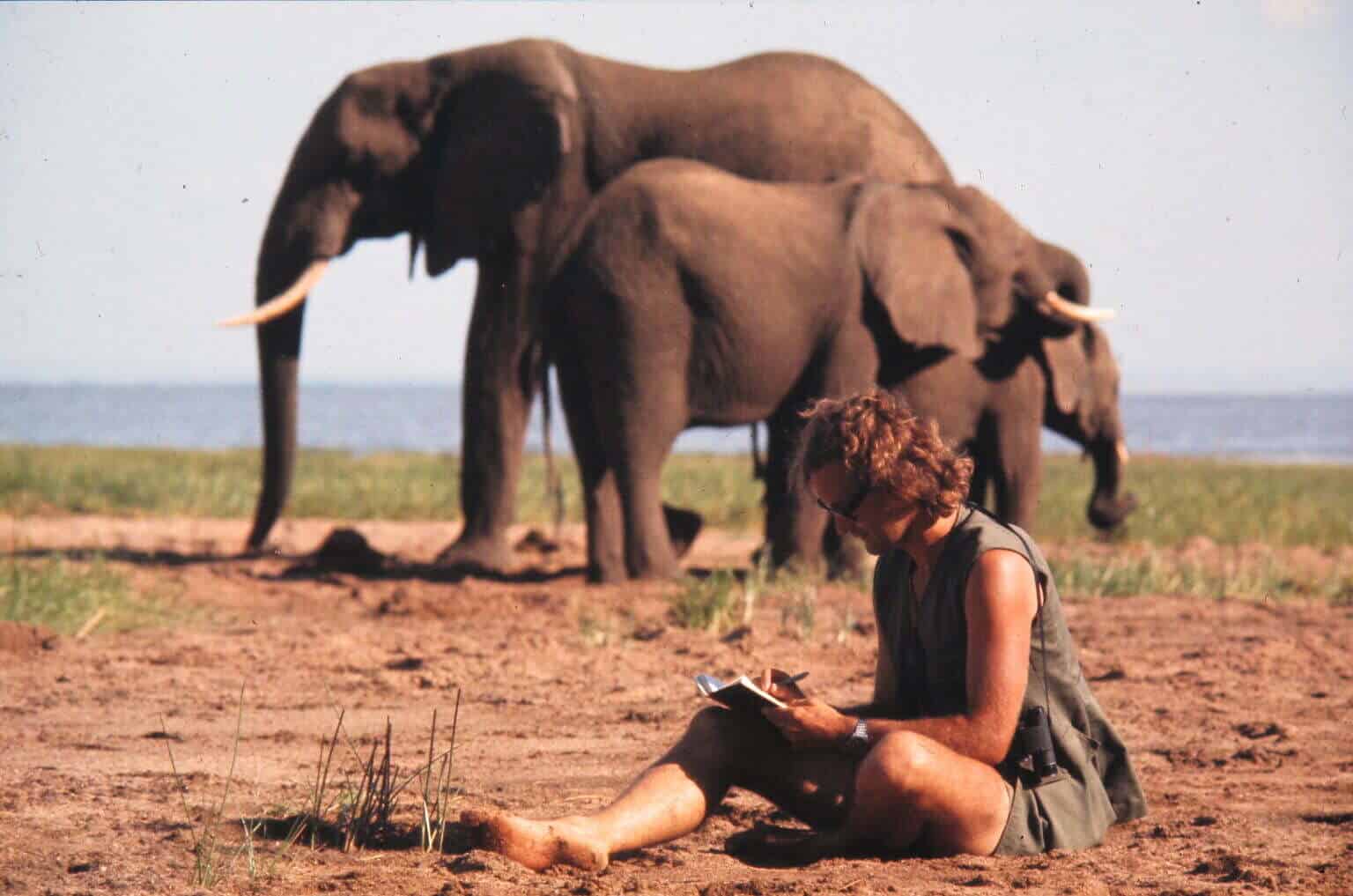 Photo 1 STILL_006_IAIN_MONITORING_ELES_1970s_A_LIFE_AMONG_ELEPHANTS_SaveTheElephants_2